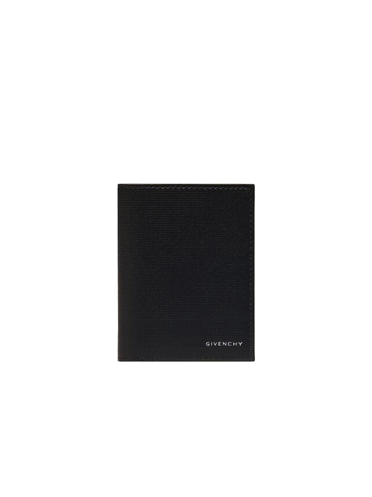CARD HOLDER BLACK LEATHER CLASSIQUE 4G