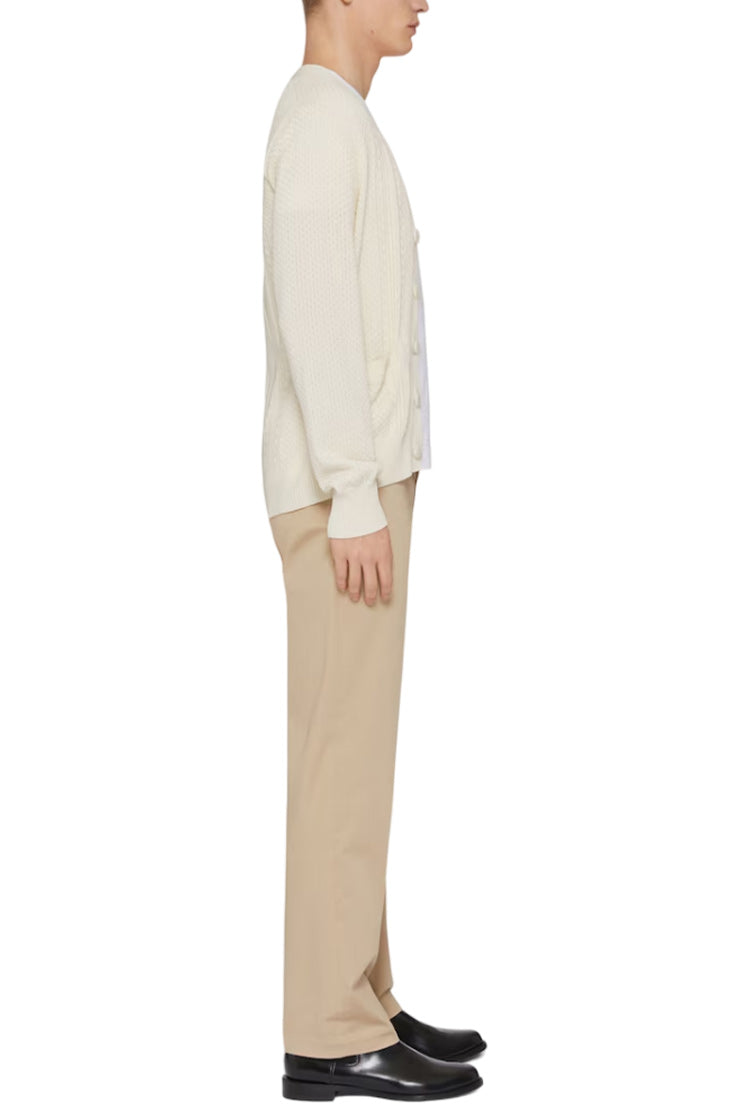 Chino Pants In Cotton With 4g Detail
