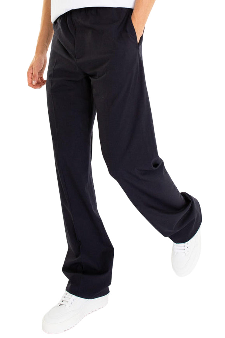 4g Embroidered Elastic Waist Jogging Pants