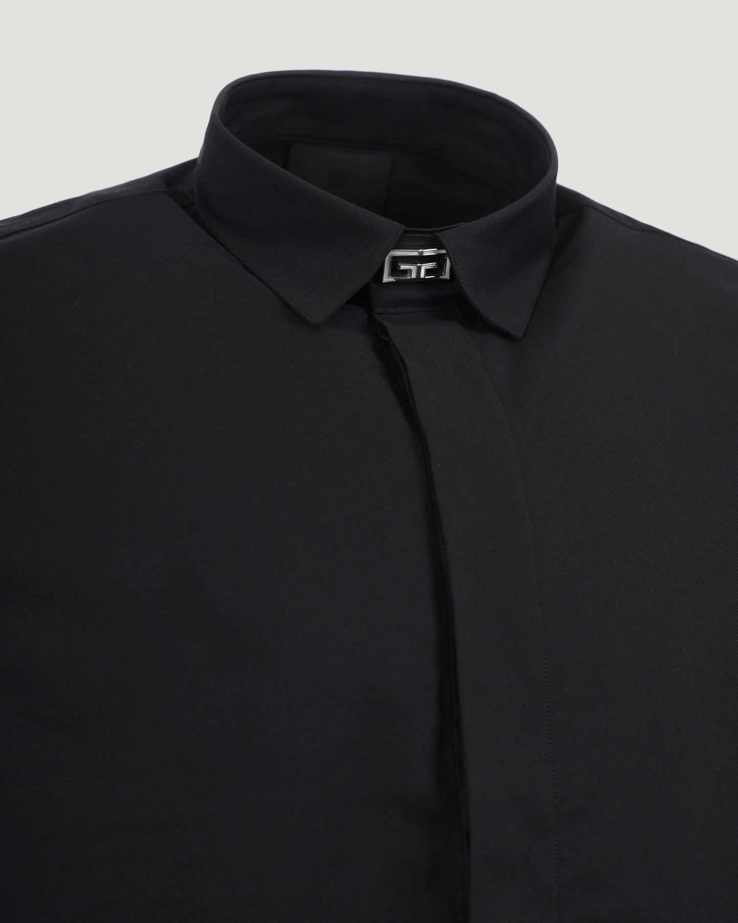 SHIRT IN COTTON WITH 2G CLIP