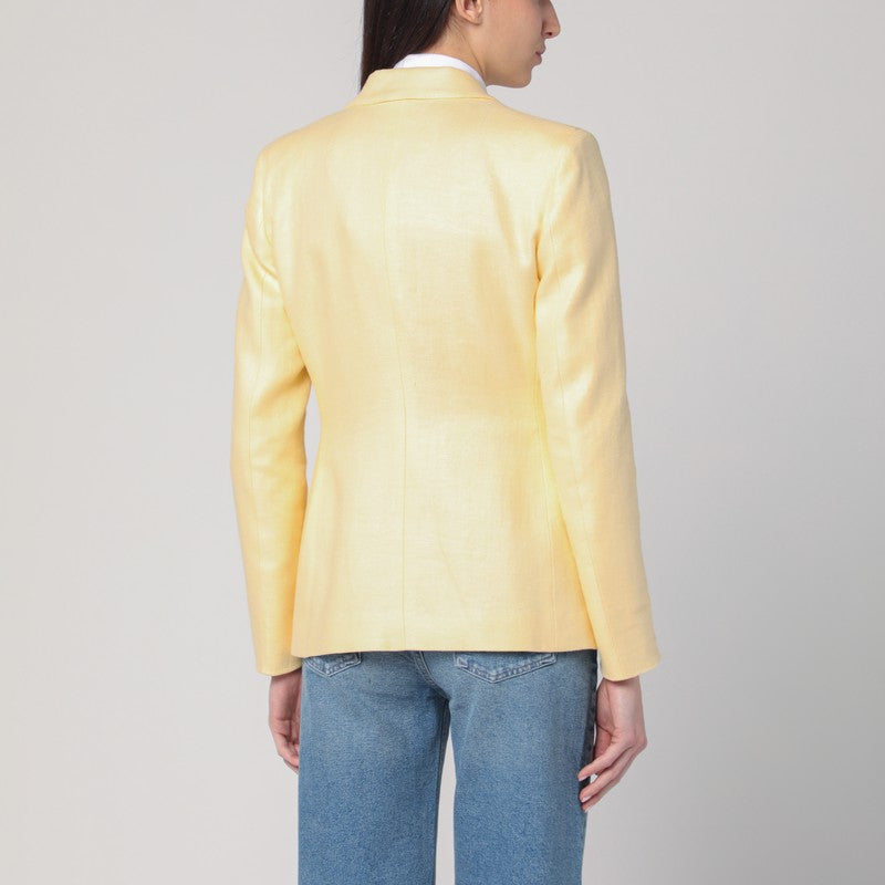 Double-breasted Charmer Clarity Butter-coloured Jacket