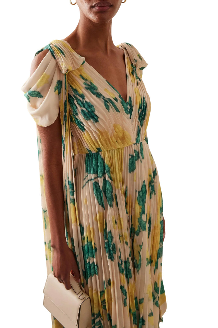 BEATA PLISSE GOWN