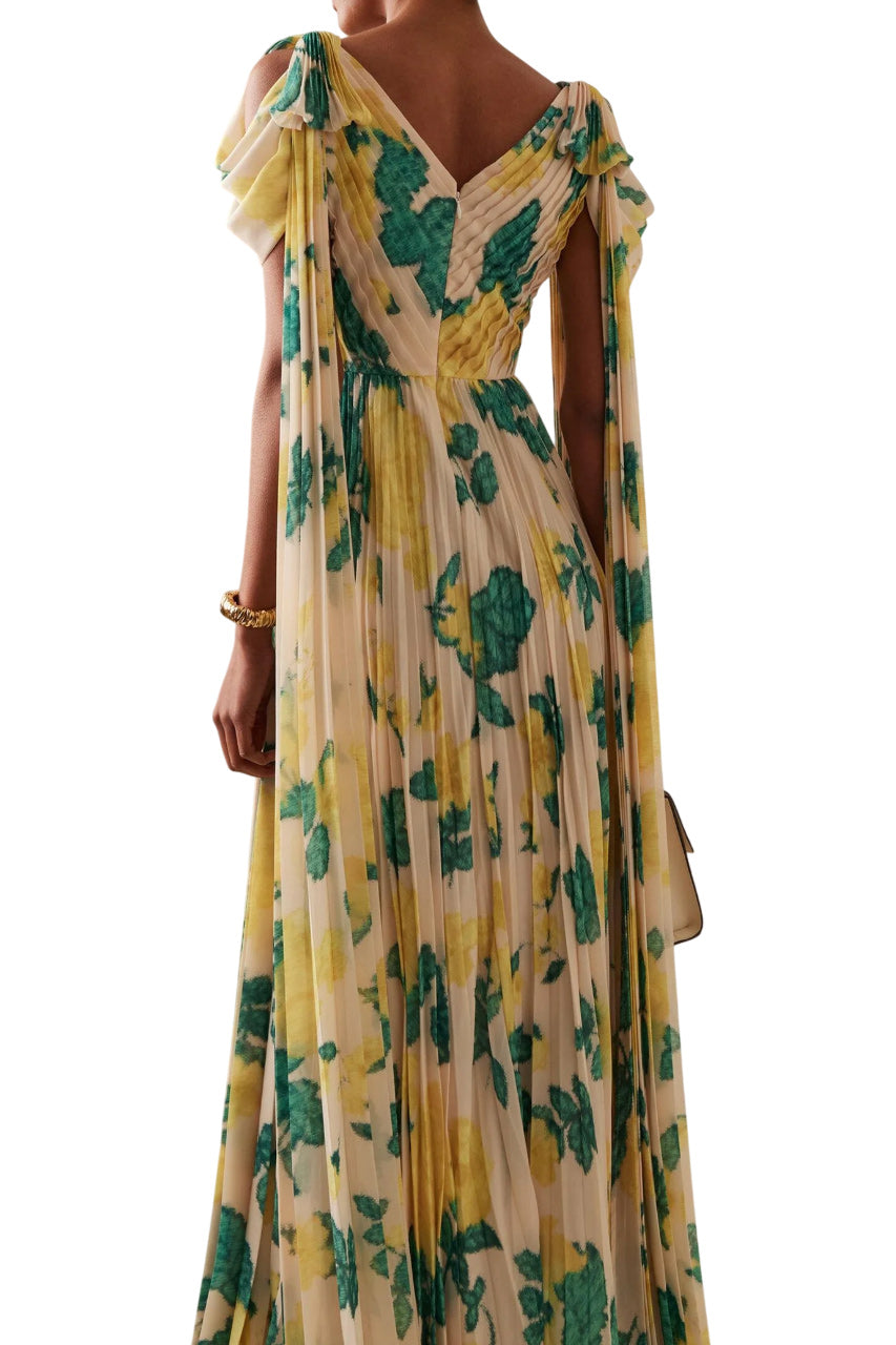 BEATA PLISSE GOWN