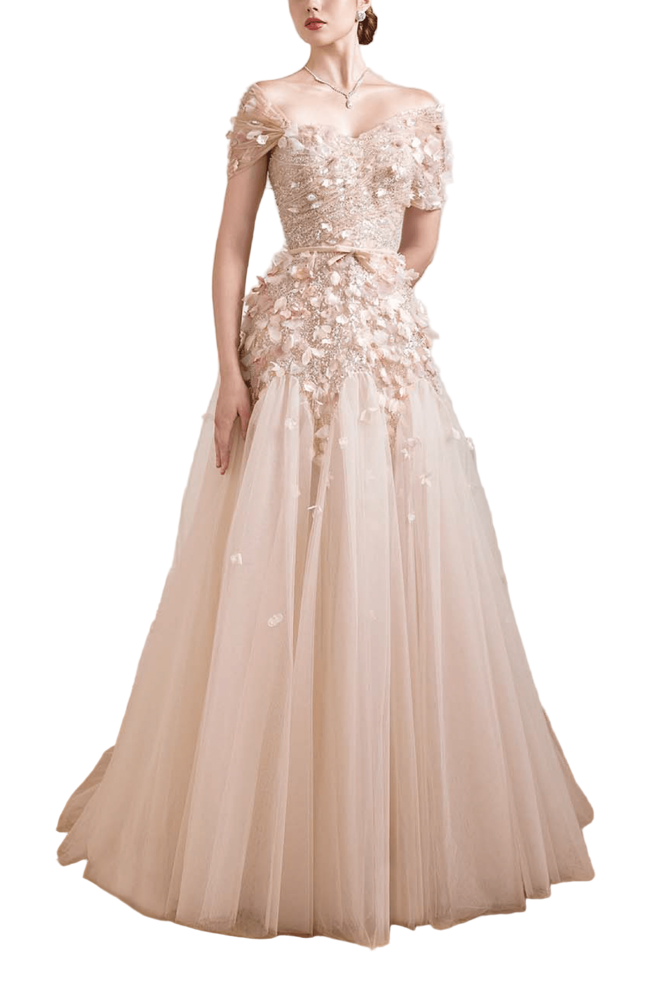 BLOOMING ELEGANCE BALL GOWN