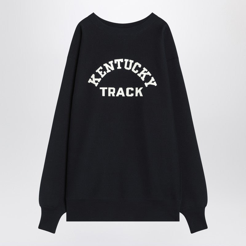 Navy Blue Sweatshirt True To Archive Reverse Weave