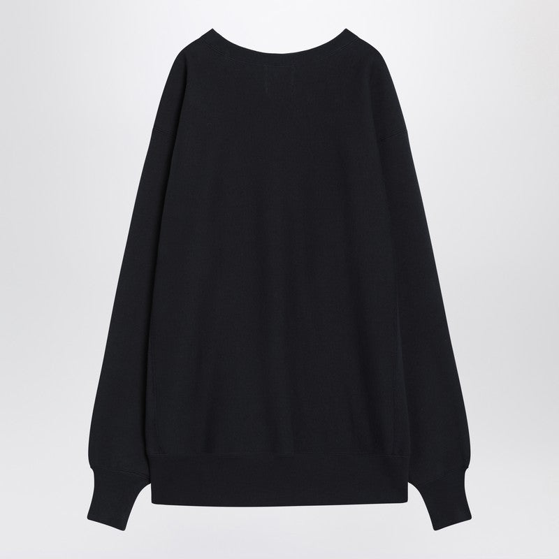 Navy Blue Sweatshirt True To Archive Reverse Weave