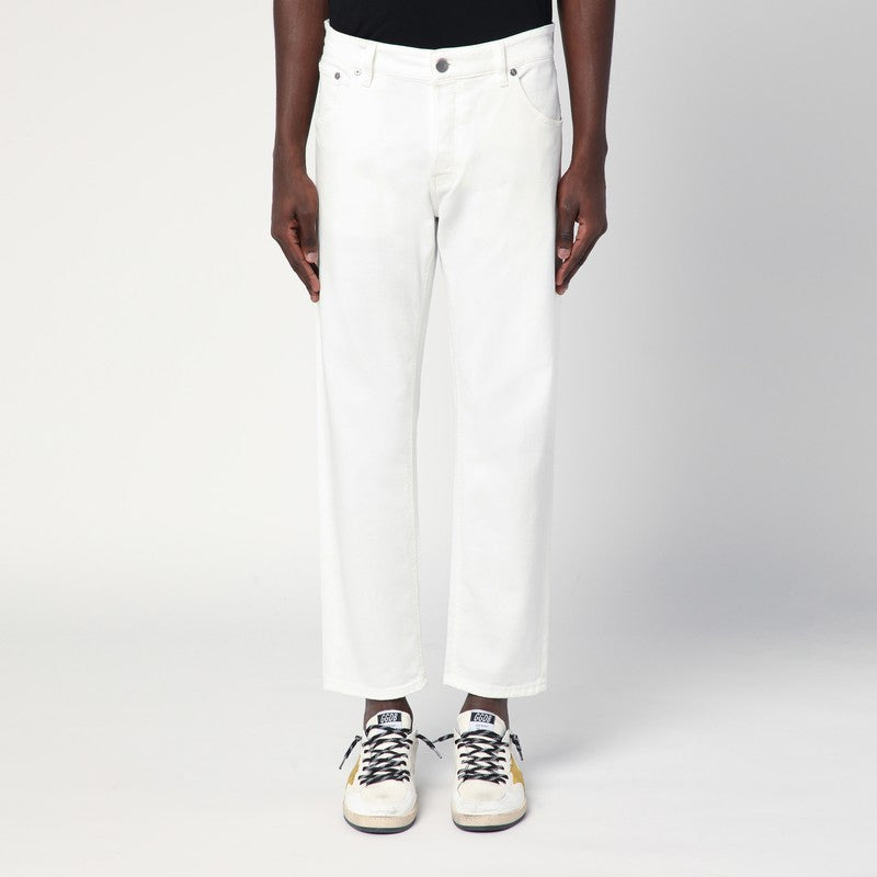 White Cotton Trousers