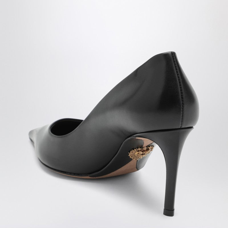 Black calfskin Devotion pumps