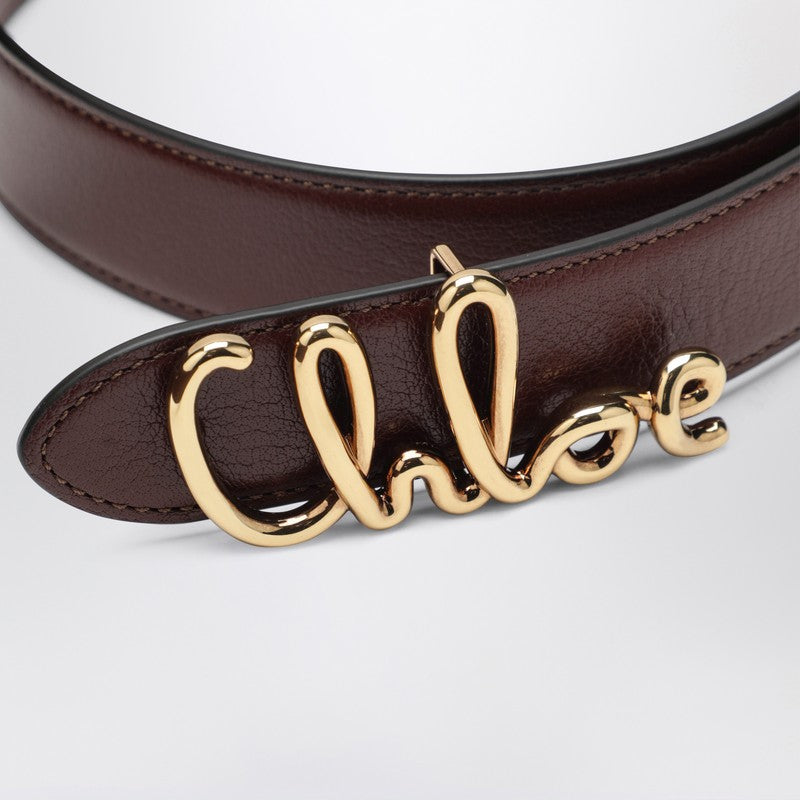 Brown The Chloé Iconic Belt