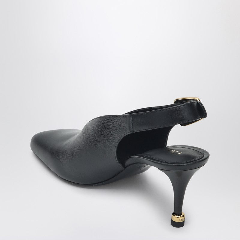 Black Slingback Décolleté Andrea