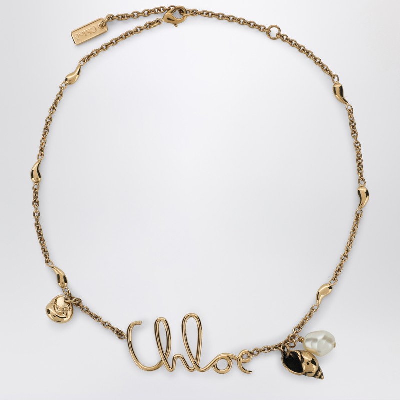 Chloé Iconic Necklace With Shells Charms