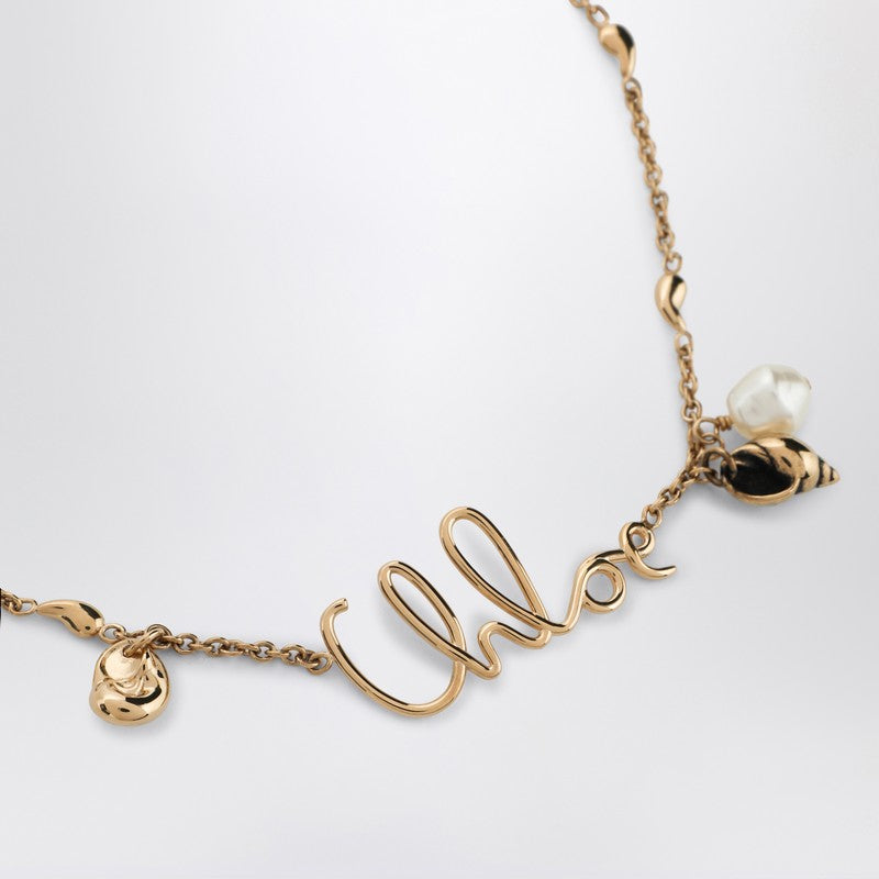 Chloé Iconic Necklace With Shells Charms