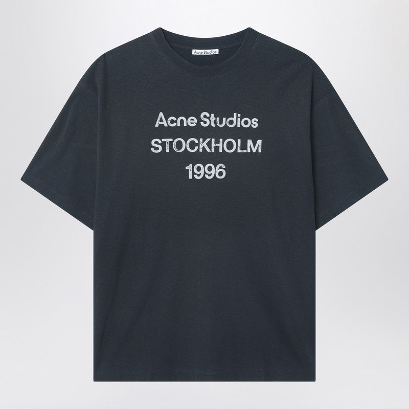 Faded Black Crewneck T-shirt