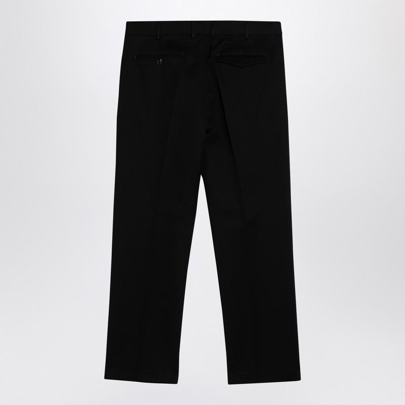 Michael Anthracite Grey Cotton Trousers