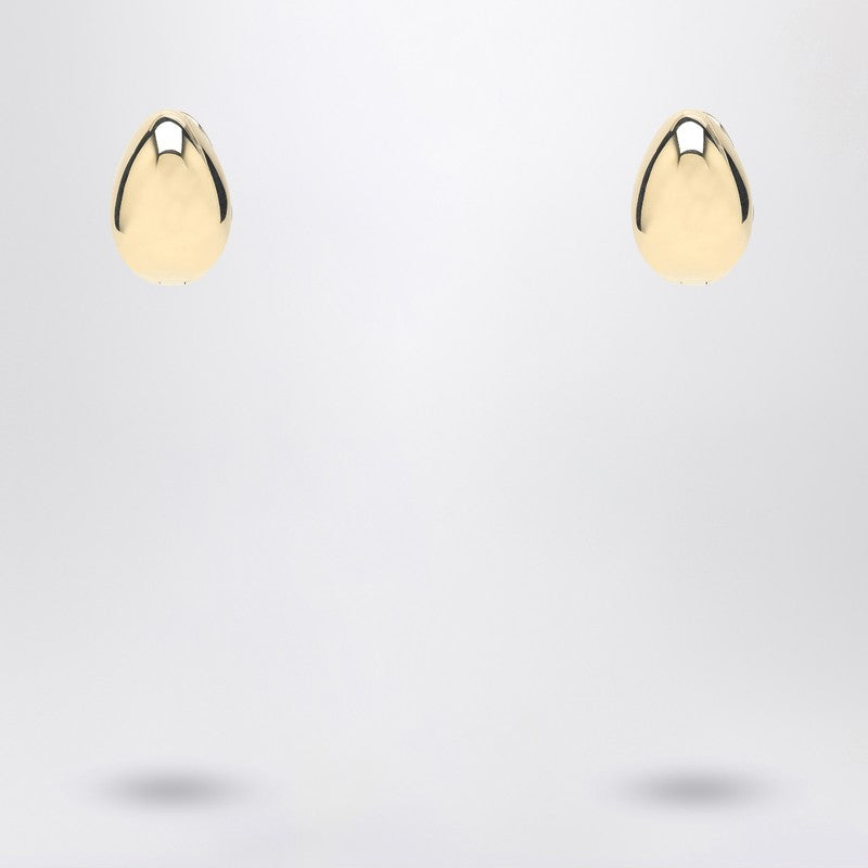 Gold C Logo Earrings