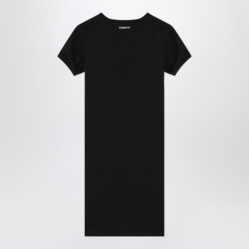 Black Mini Dress With Heart