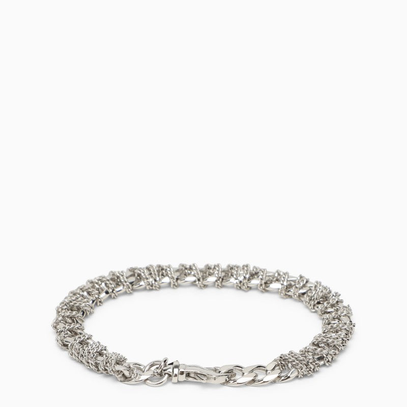 Silver 925 Intricate Chain Bracelet
