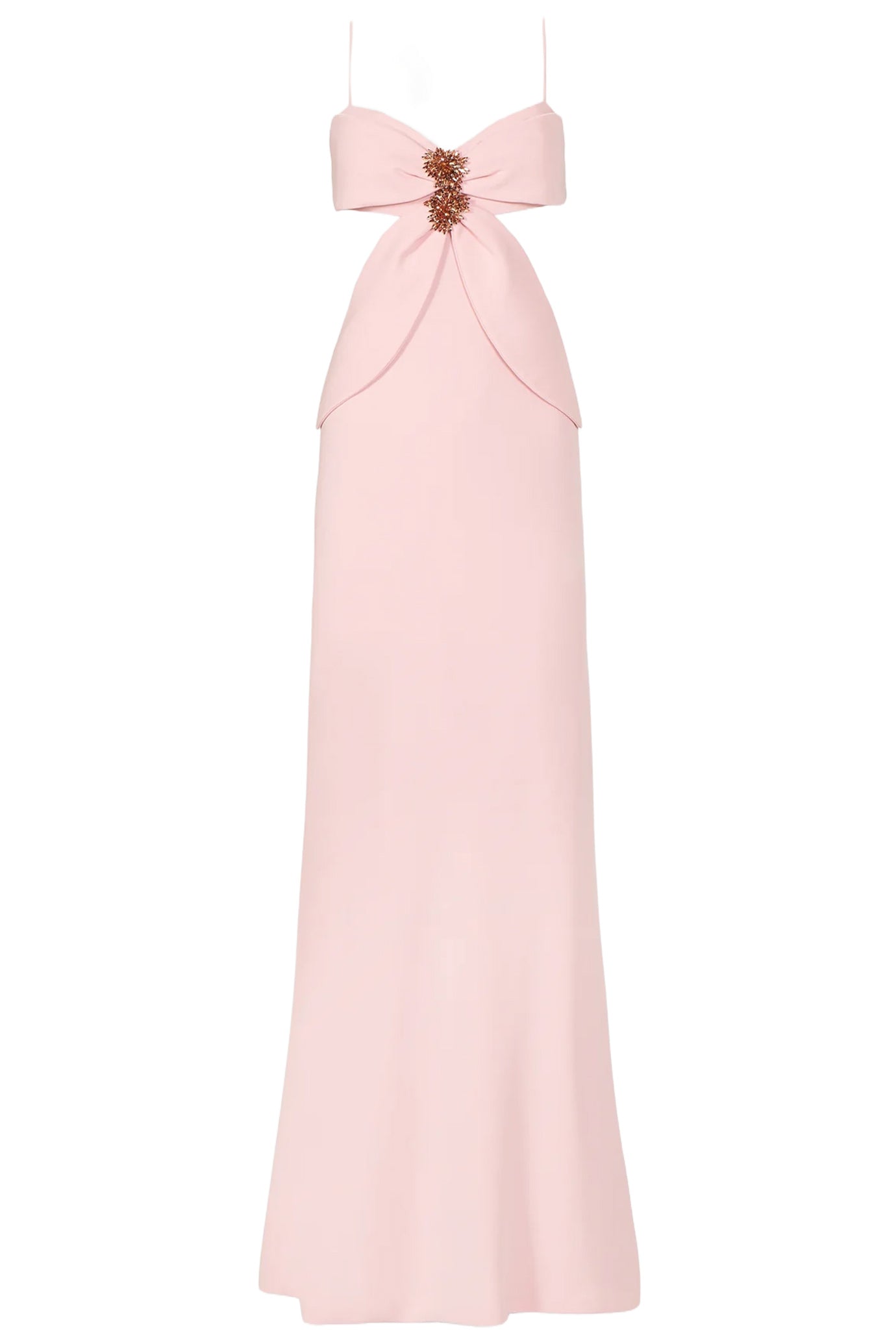CARICE CUTOUT CREPE GOWN
