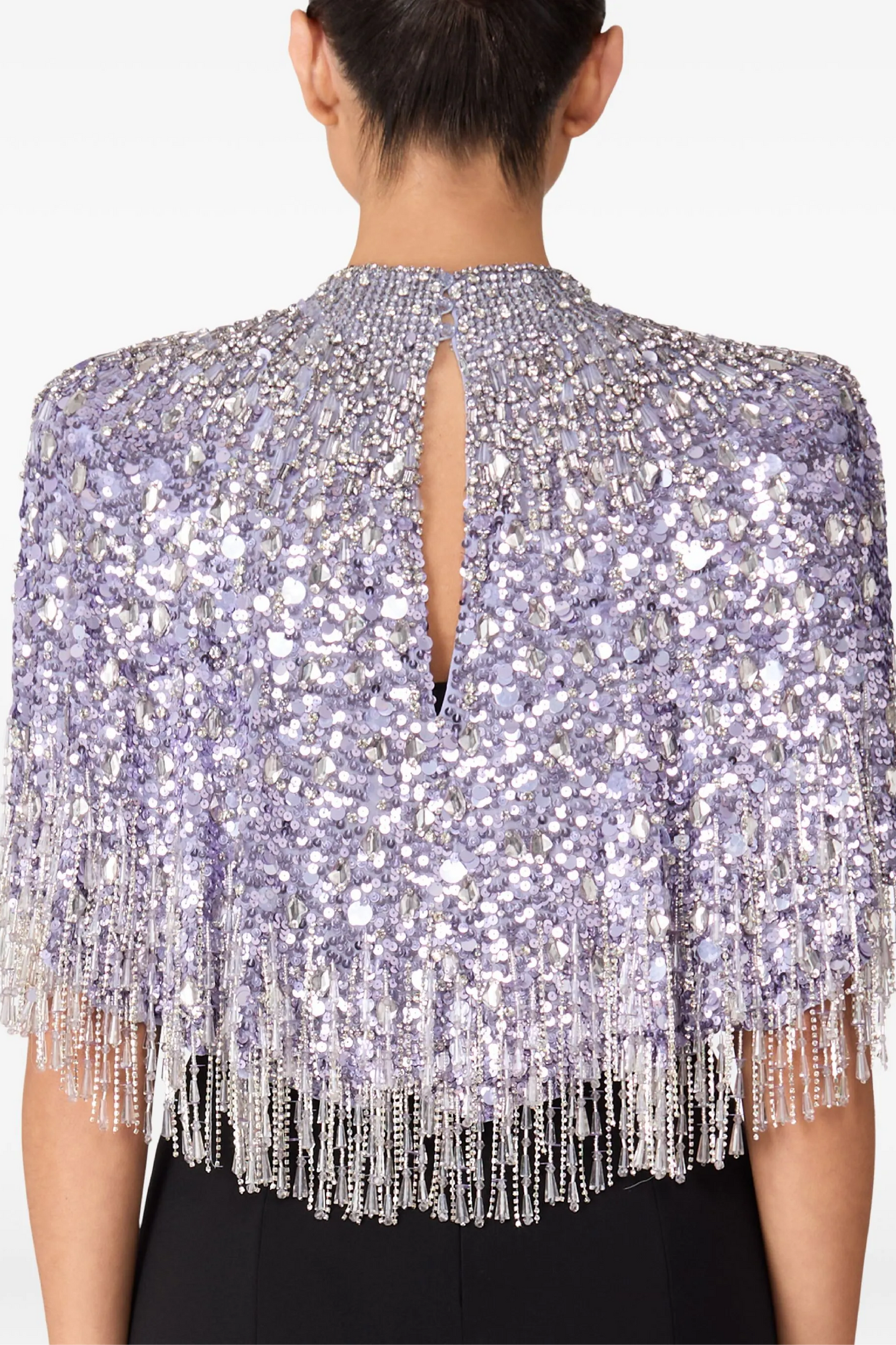 CHANTELLE FRINGED CAPELET