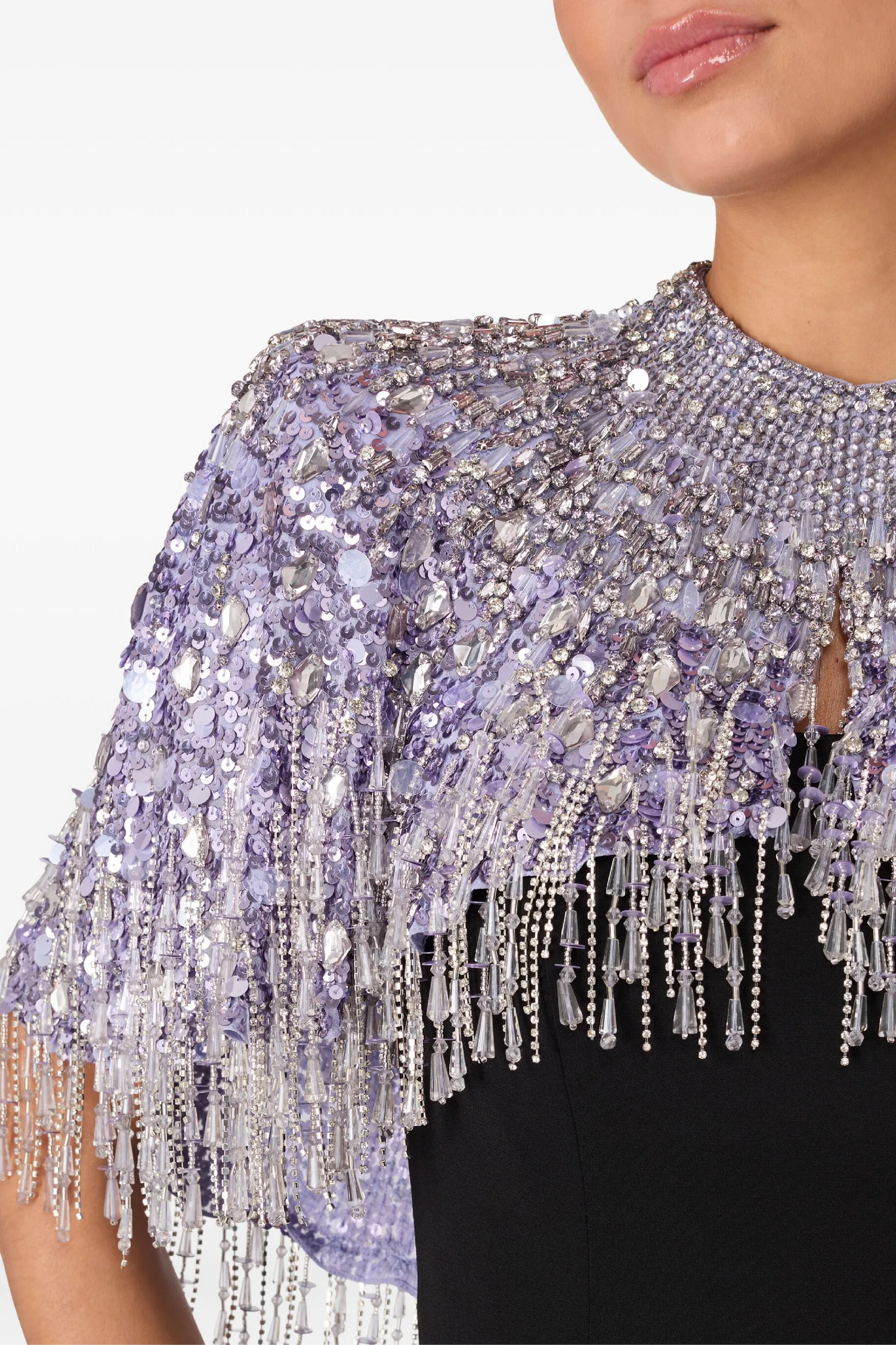CHANTELLE FRINGED CAPELET