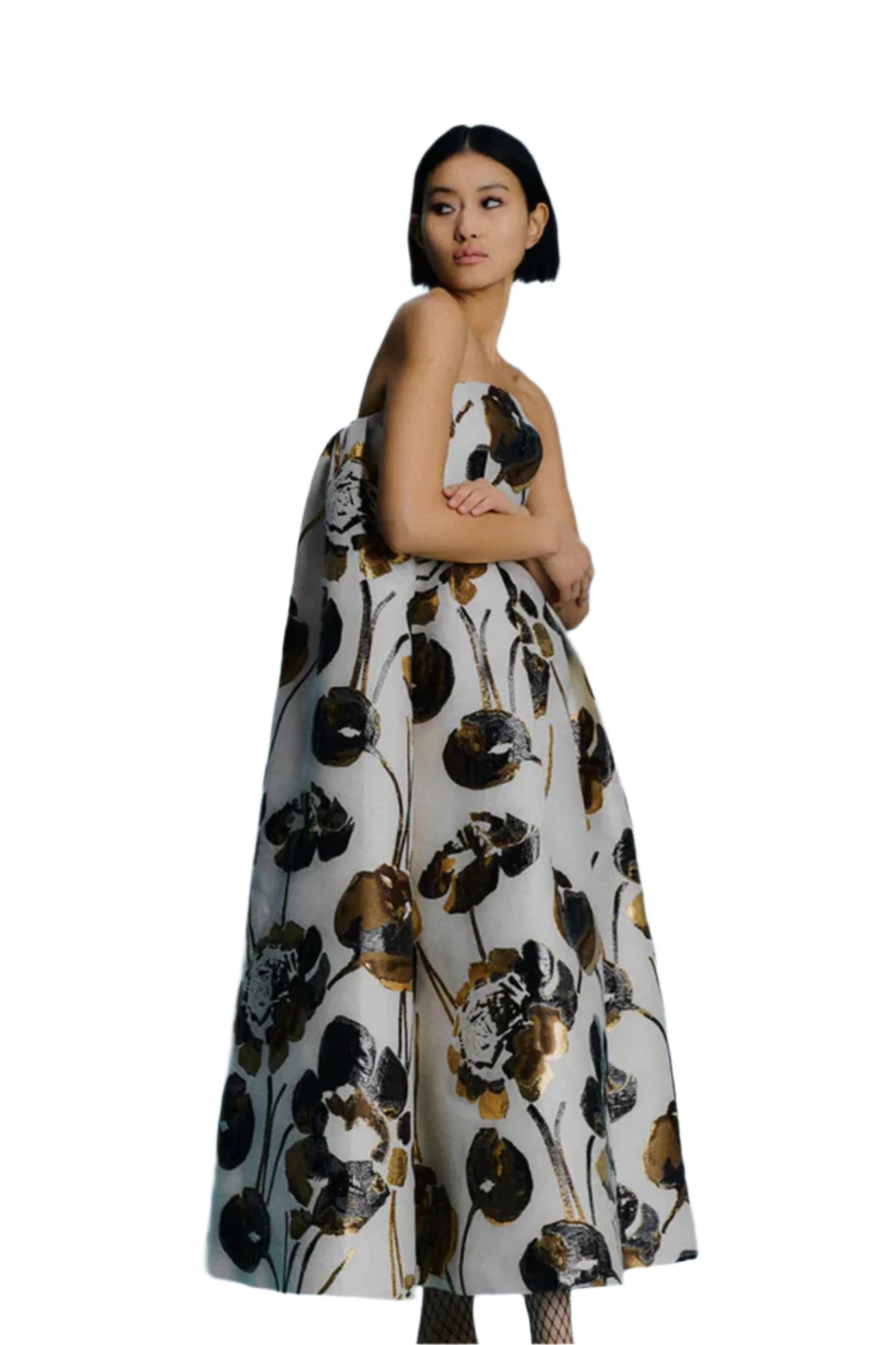 CHERYL MIDI DRESS JAQUARD