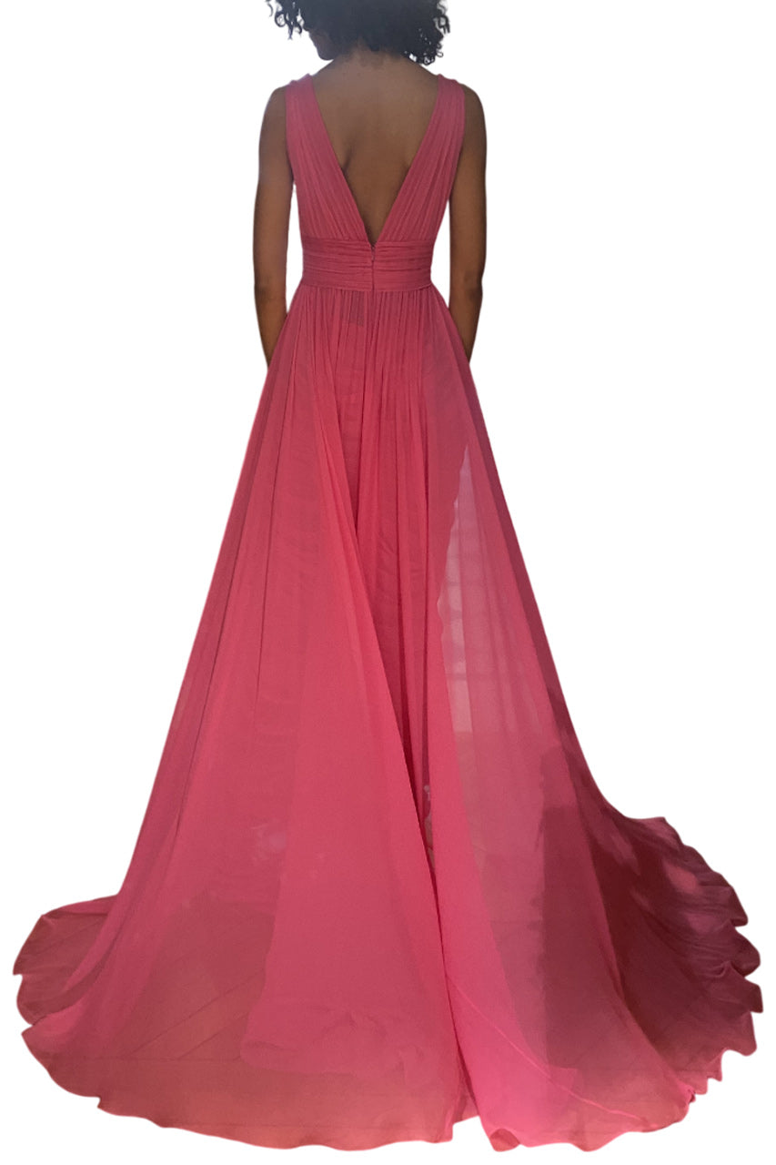 CHIFFON GOWN