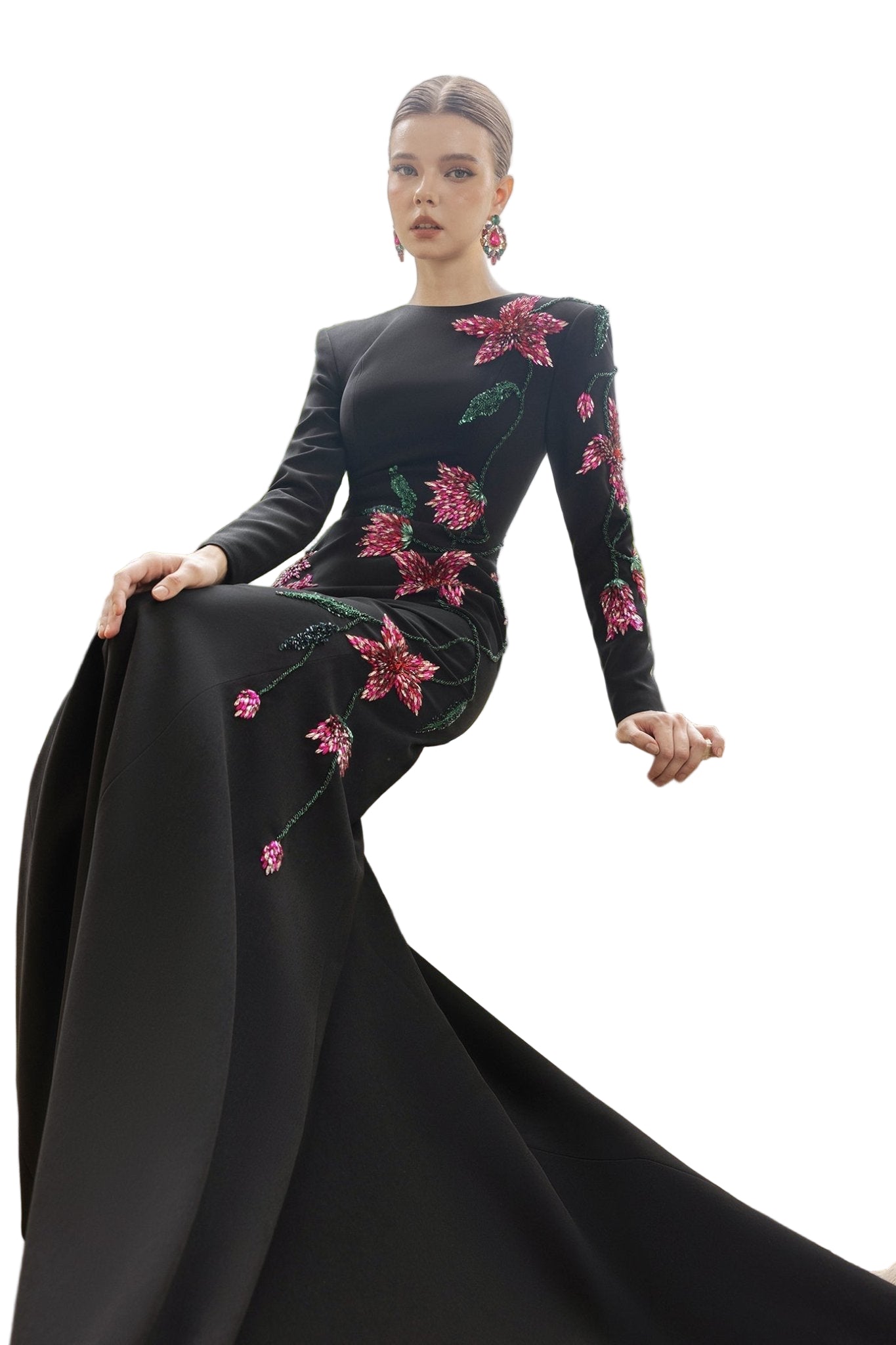 CLAIRE CREPE DRESS
