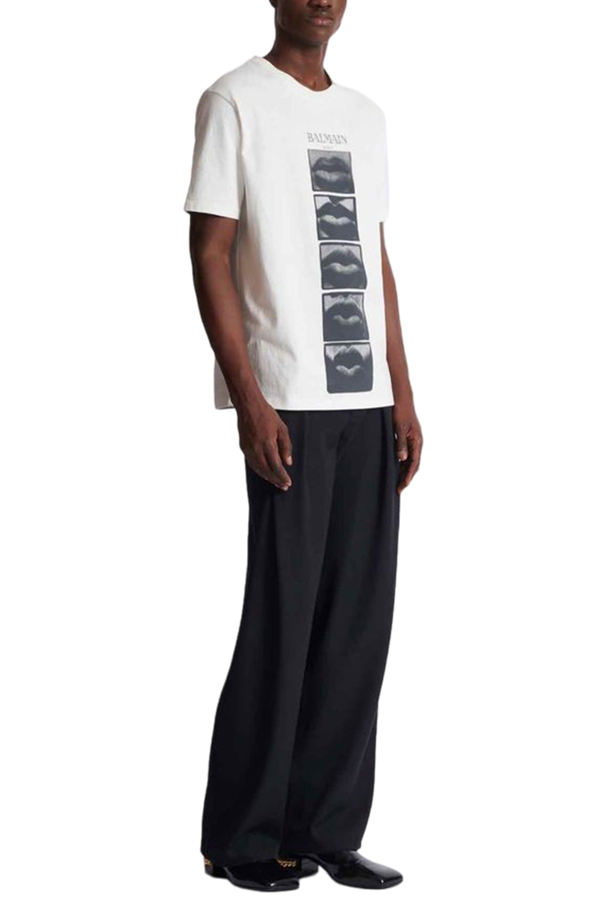Lips Print T-Shirt