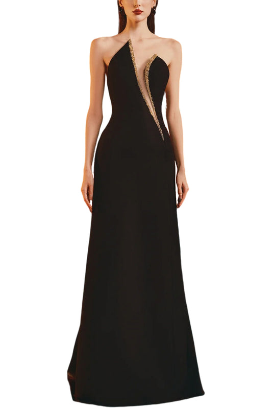 DEEP CHEST MERMAID DRESS