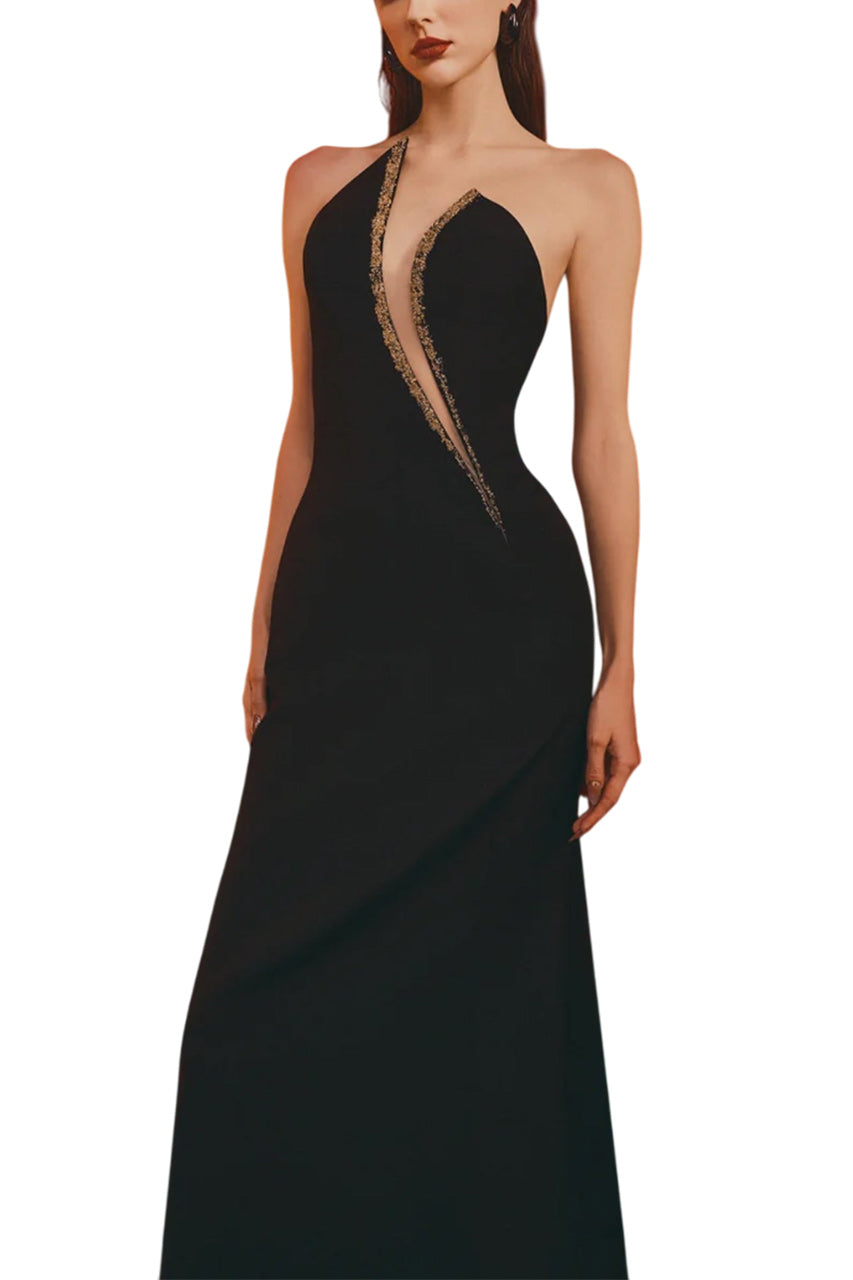 DEEP CHEST MERMAID DRESS