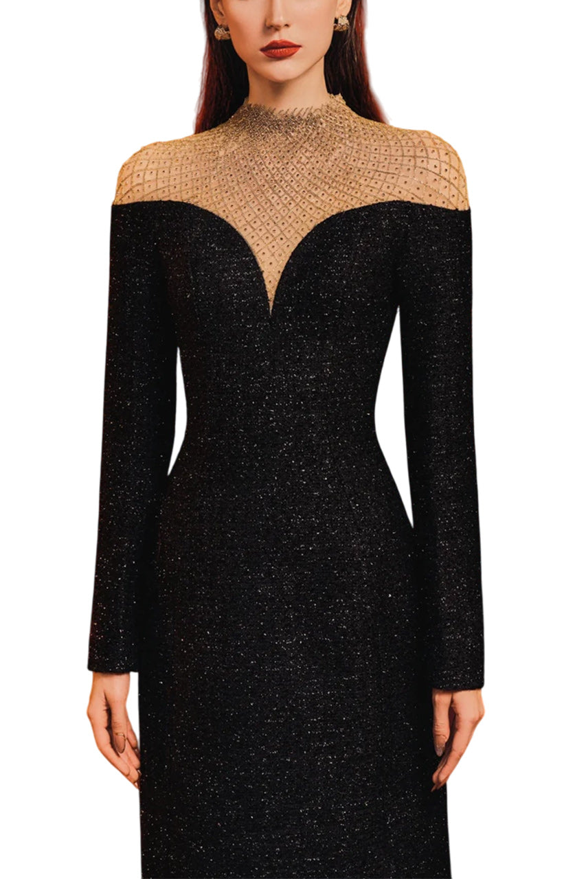DEEP CHEST MERMAID DRESS