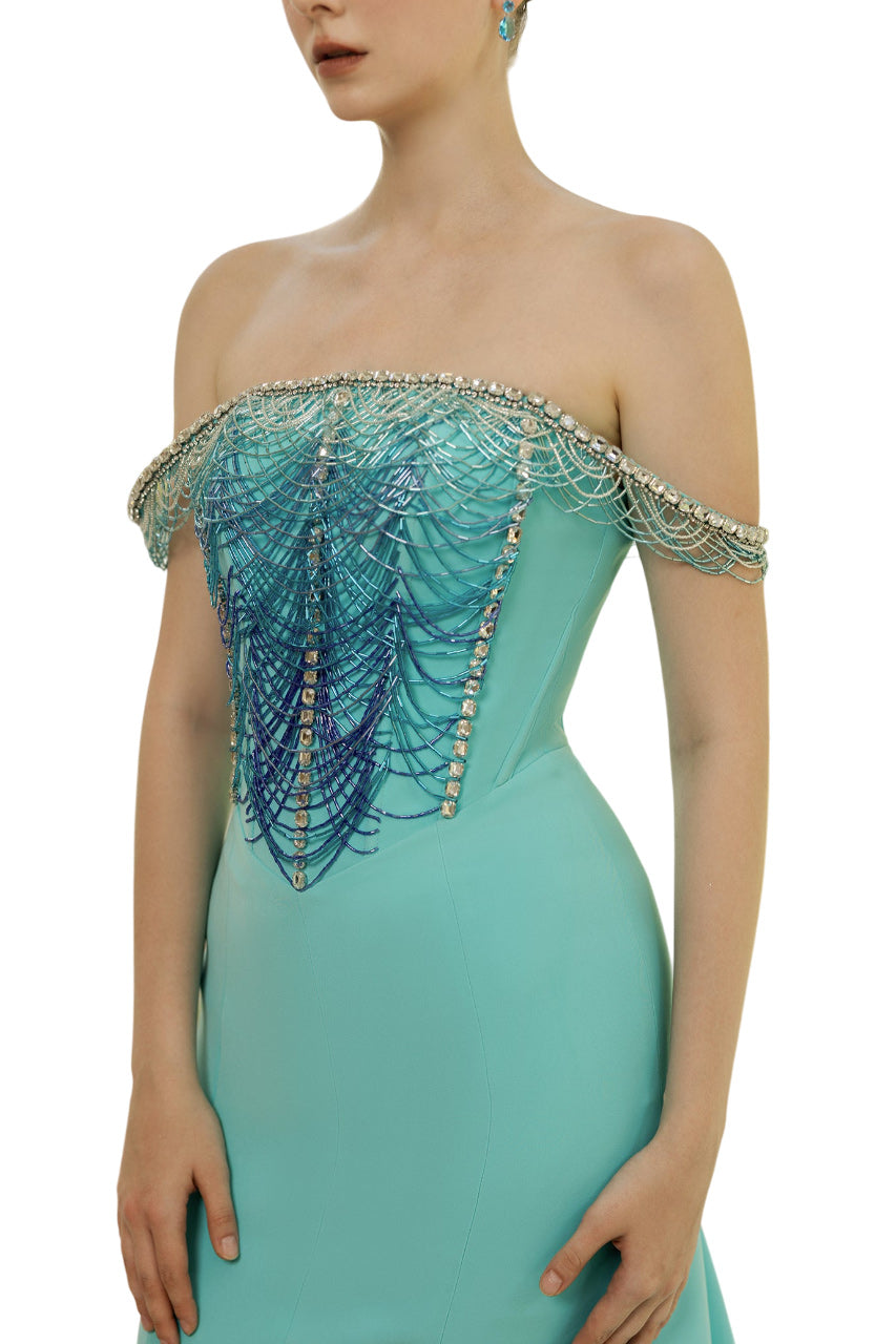DELPHINE CREPE DRESS