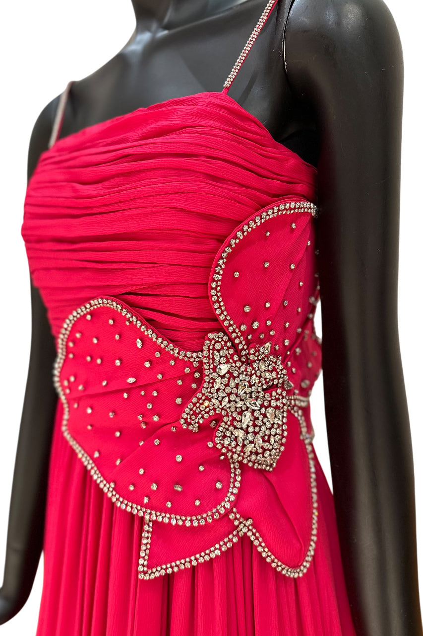 DRAPE PINK DRESS