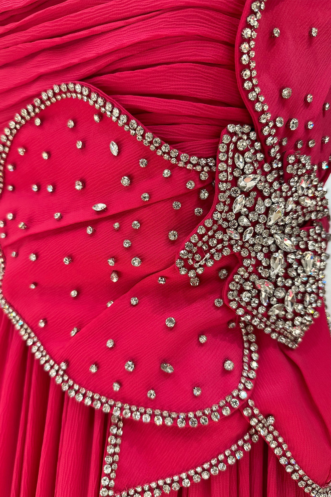 DRAPE PINK DRESS