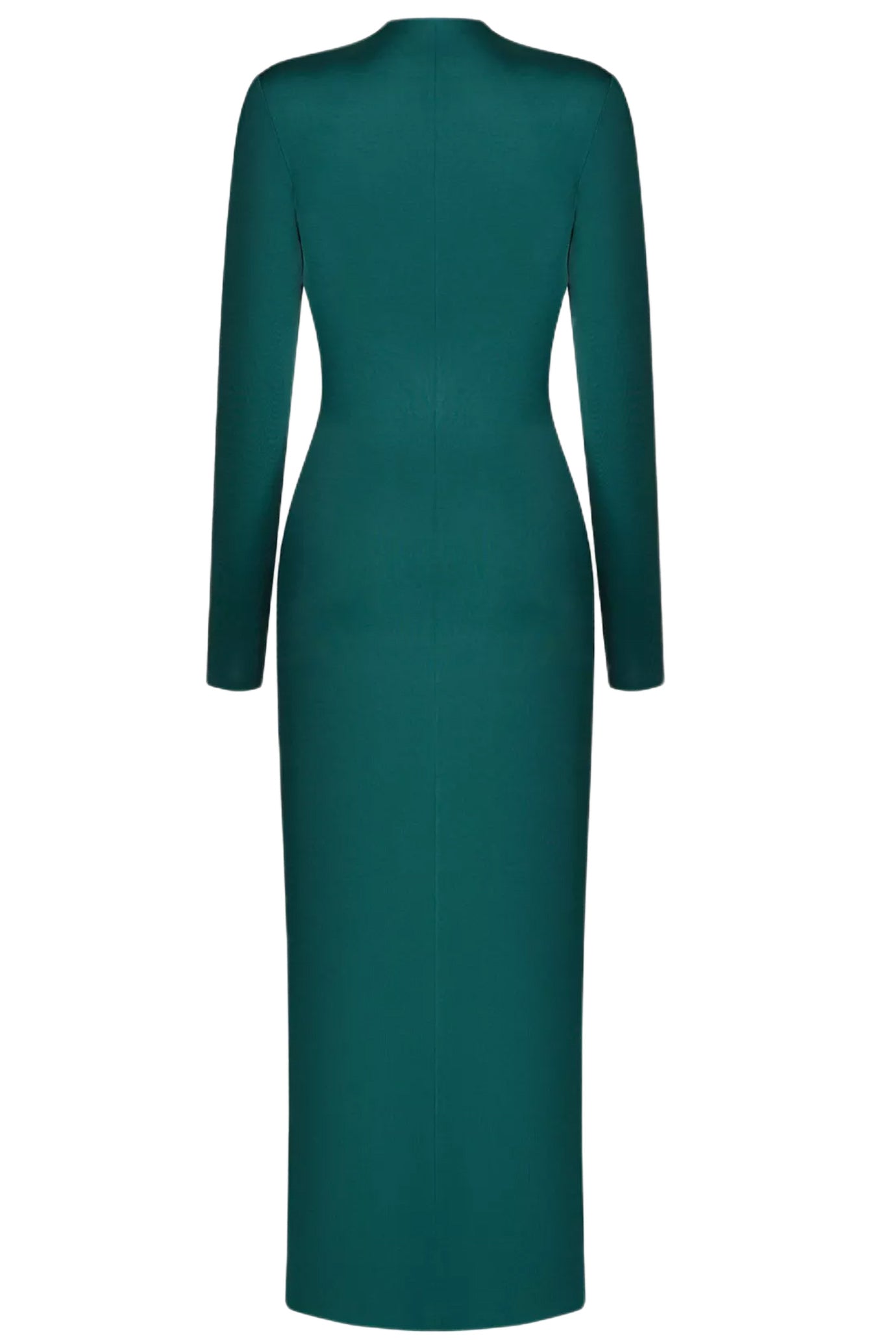 DRAPED JERSEY DRESS