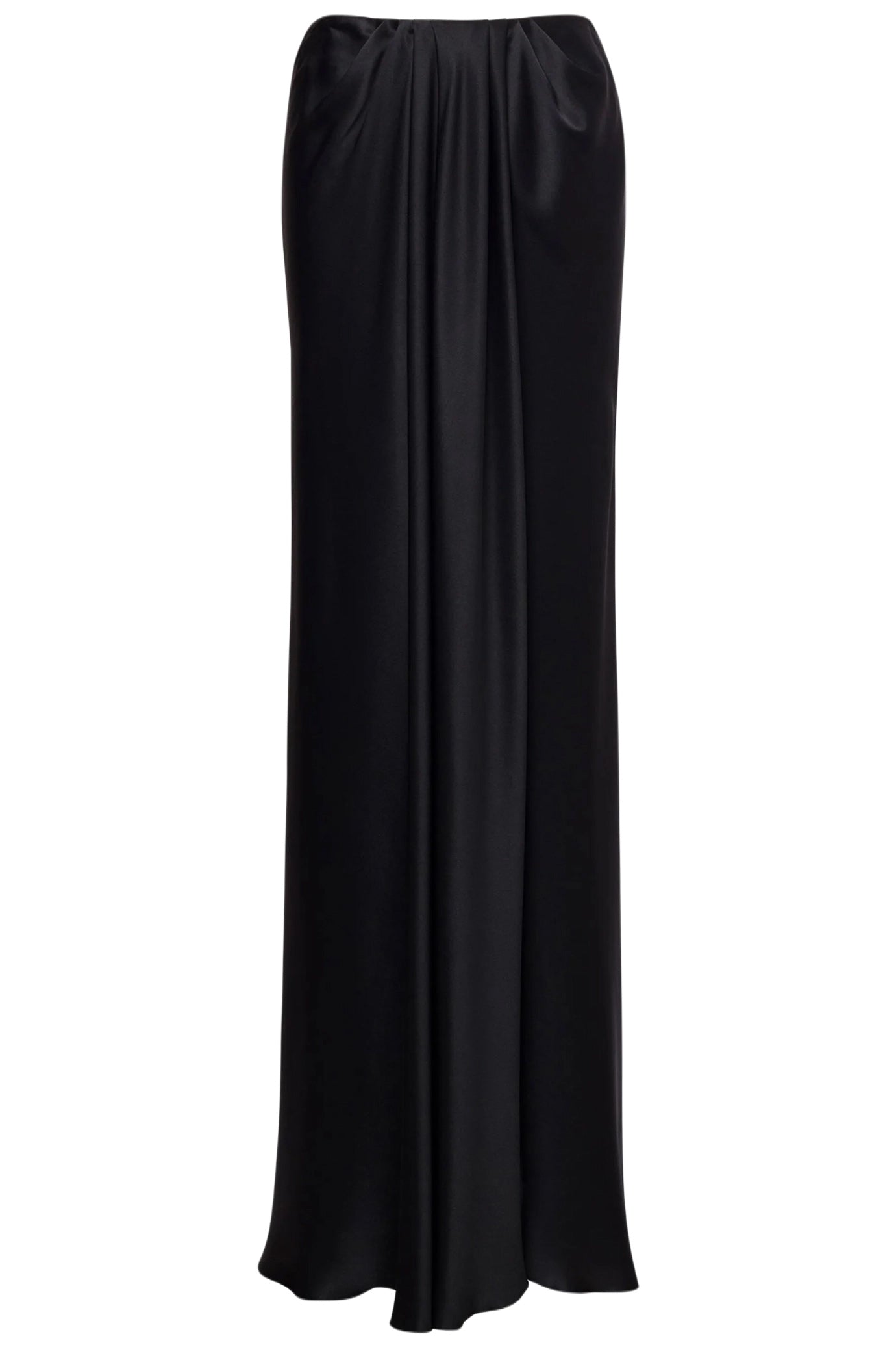 DRAPED MAXI SKIRT