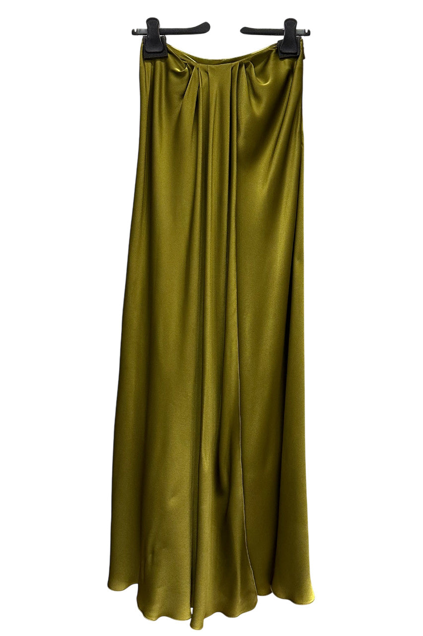 DRAPED MAXI SKIRT
