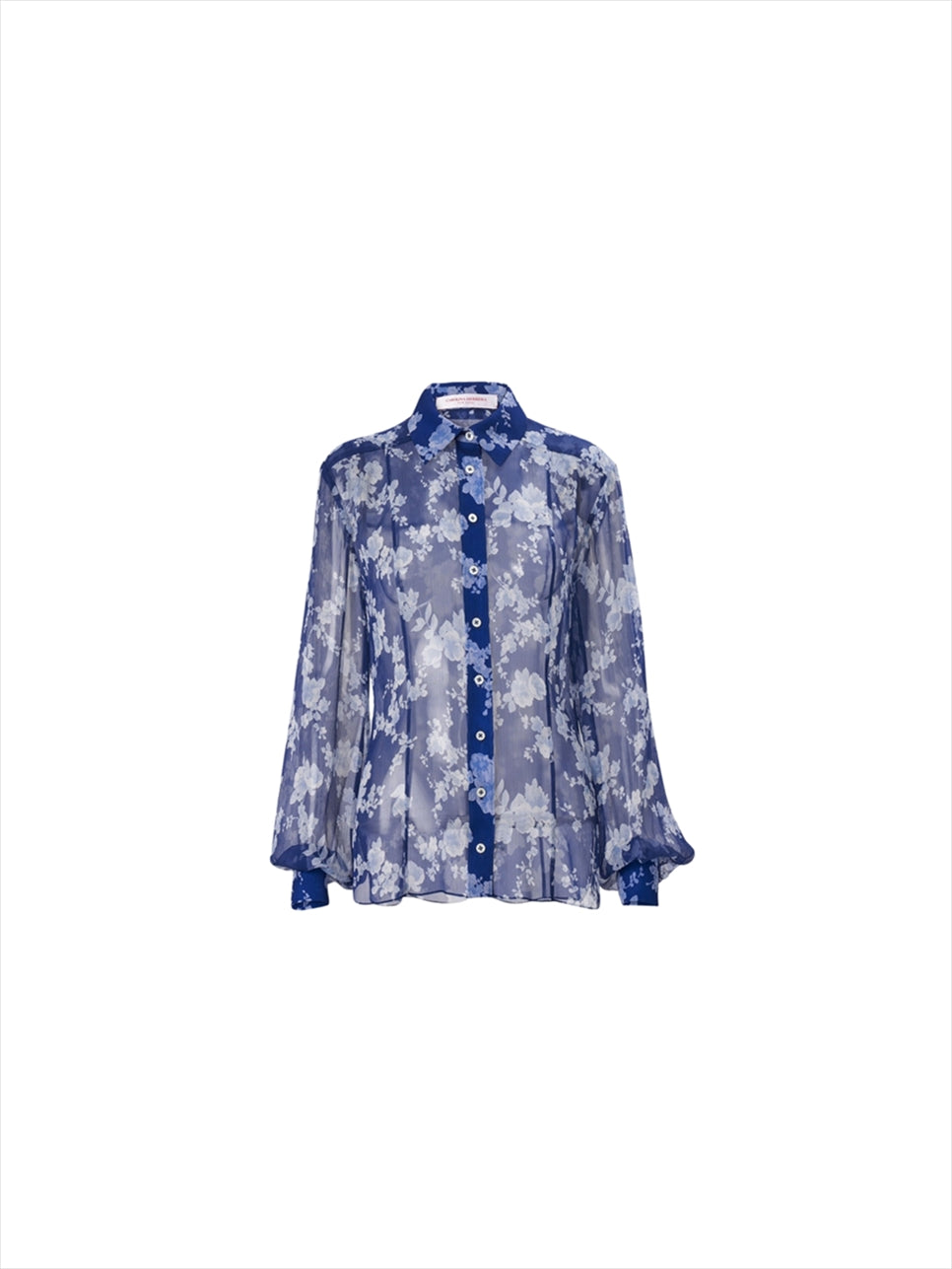 Floral-Print Blouse