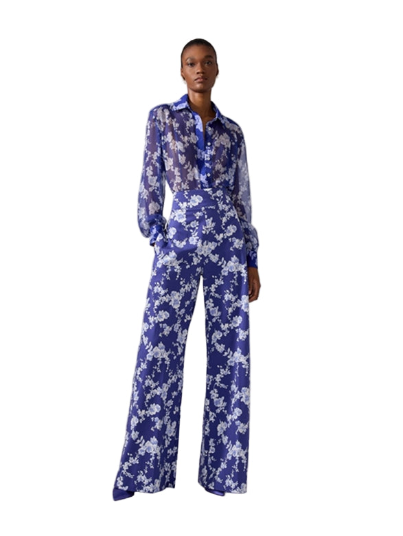 بلوزة بطبعة زهور