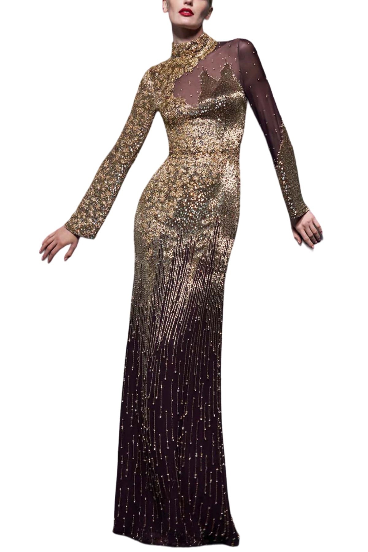 EMBELLISHED STARMAN GOWN