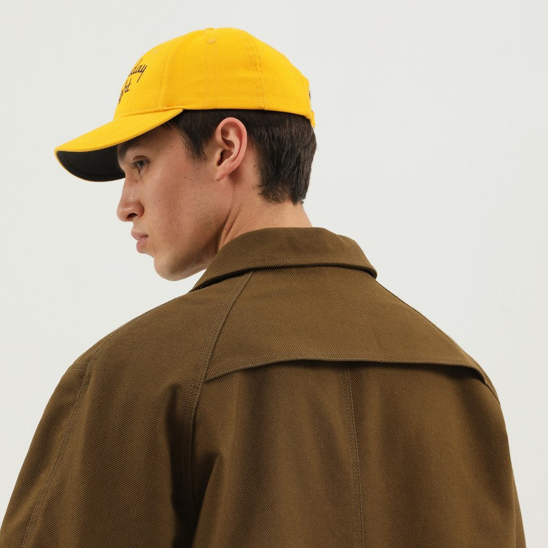 Olive green Mackintosh coat