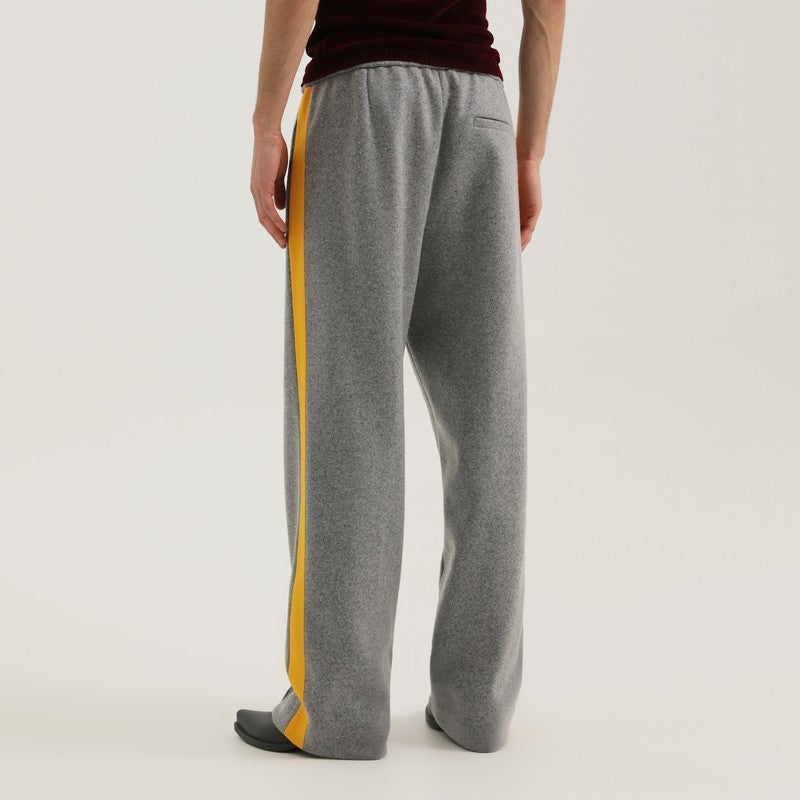 Pants with side stripe