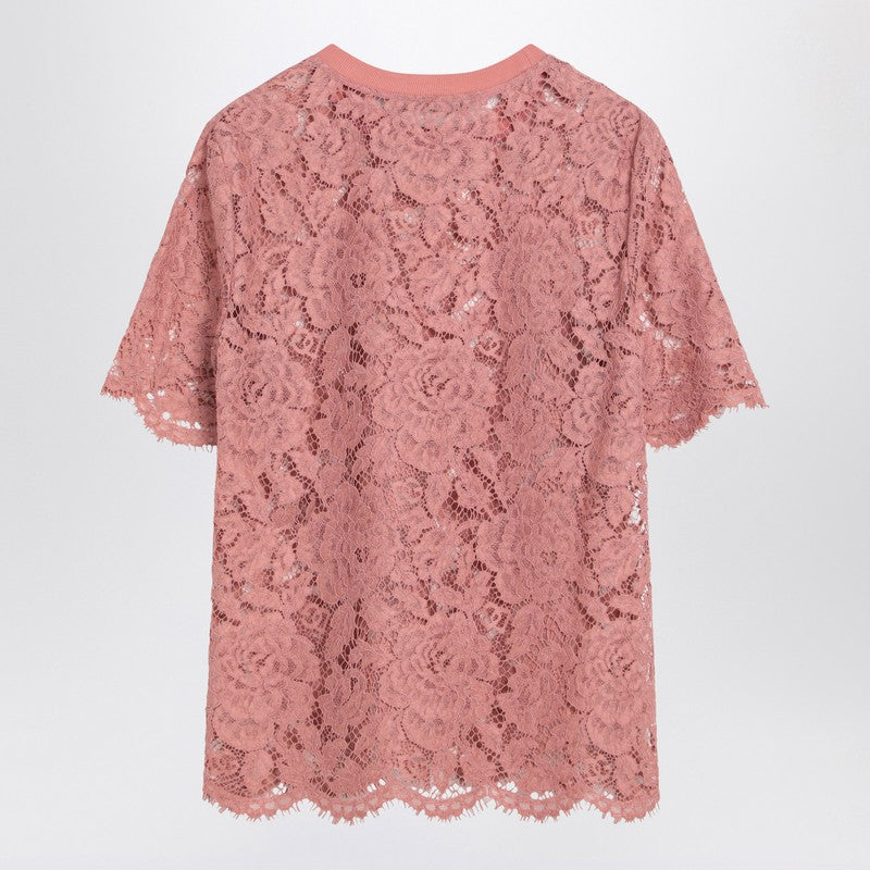 Pink Lace T-shirt