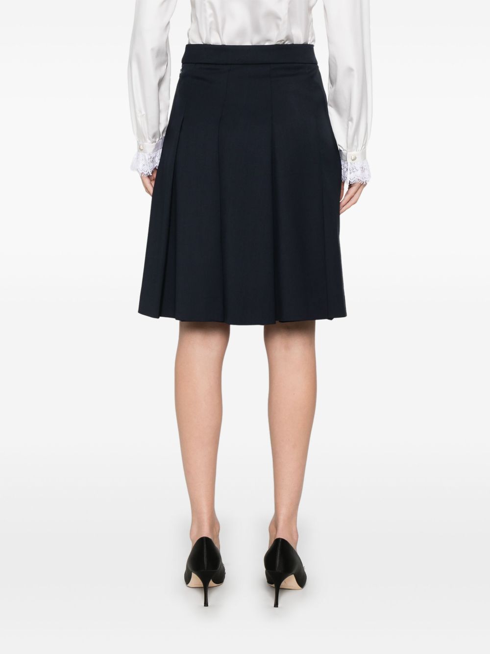 PLEATED MINI SKIRT