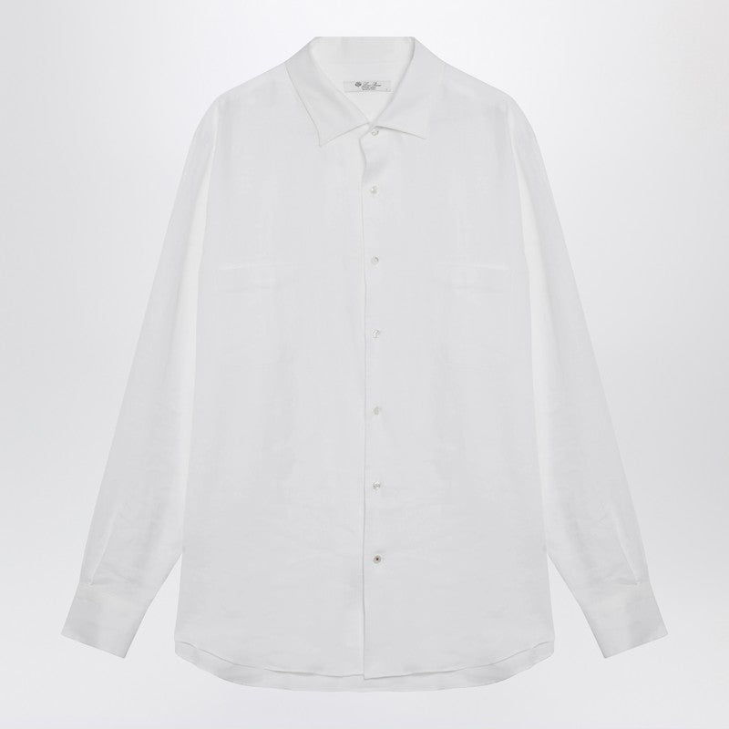 White linen shirt
