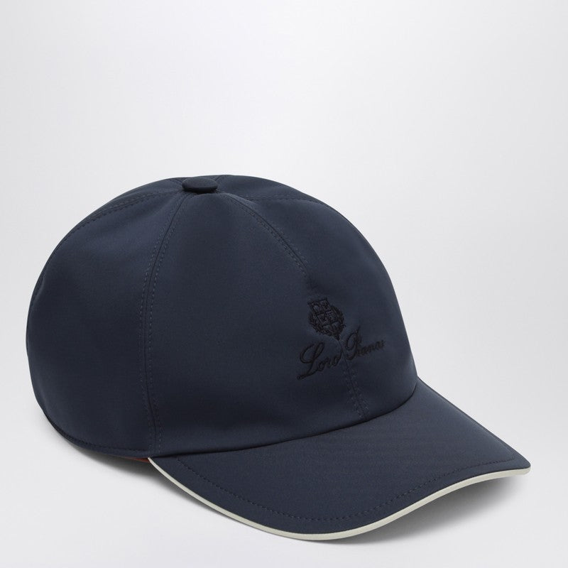 Navy blue/ivory baseball cap
