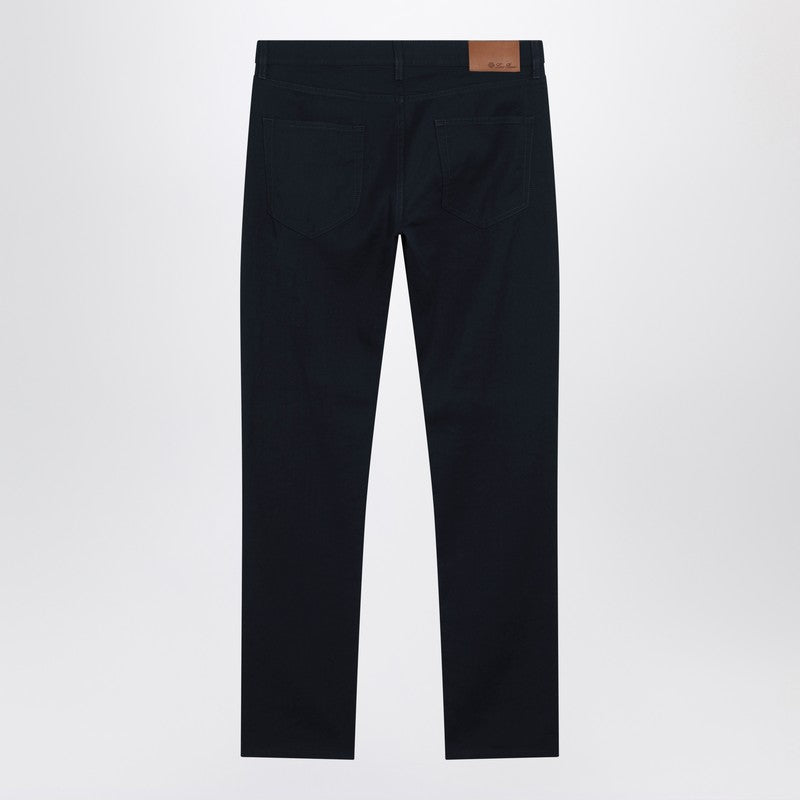 Quarona trousers in ocean blue
