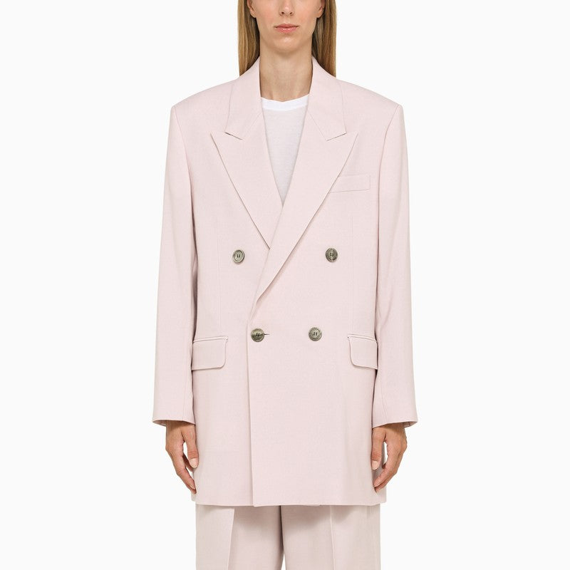 Powder Double-breasted Jacket