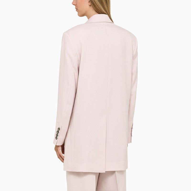 Powder Double-breasted Jacket