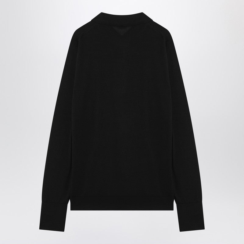 Black Finchley Polo In Cotton